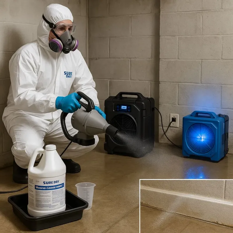 Sanitization and Odor Removal process in Brighton, NY