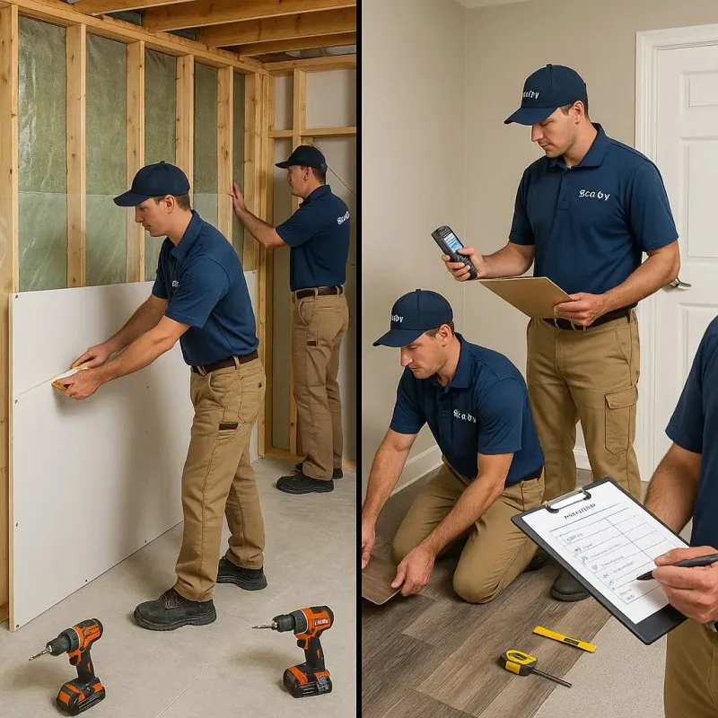 Repairs and Reconstruction process in Brighton, NY